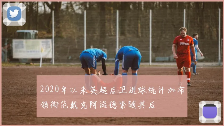 2020年以来英超后卫进球统计加布领衔范戴克阿诺德紧随其后